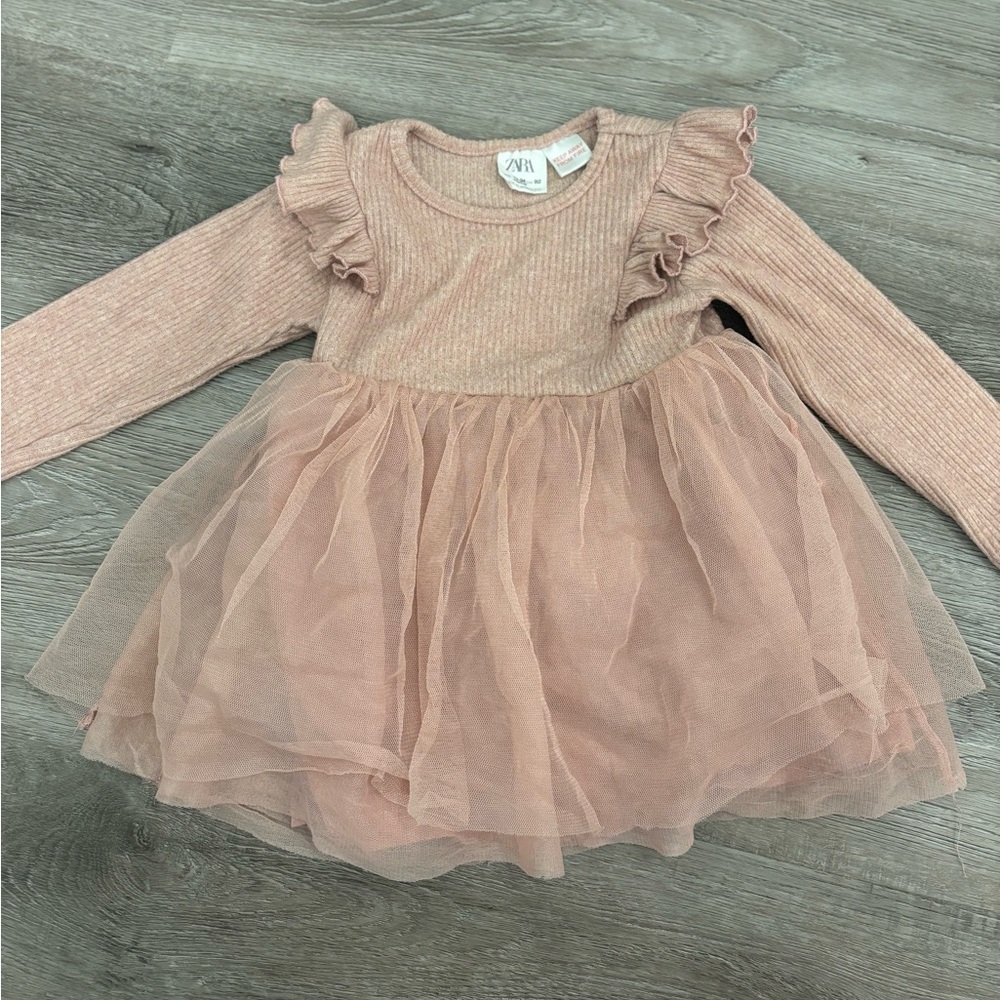 ZARA kids dress pink size 18-24 months - girls tut dress pink ZARA infant dress